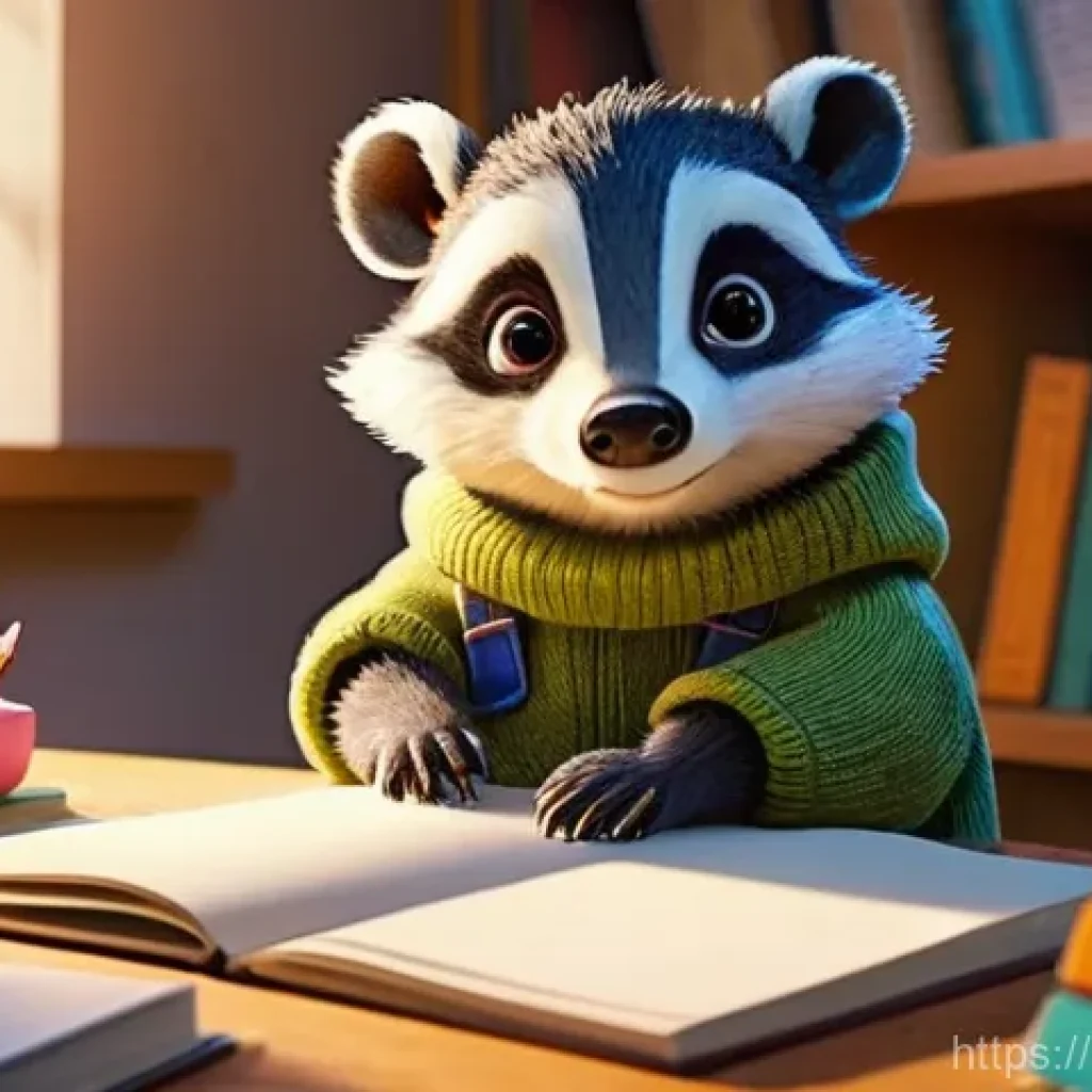 라바 제작 과정에서의 에피소드 - **The Genesis of a Whimsical Idea**
    *   **Prompt**: "A cozy, sunlit animation studio, a young fe...