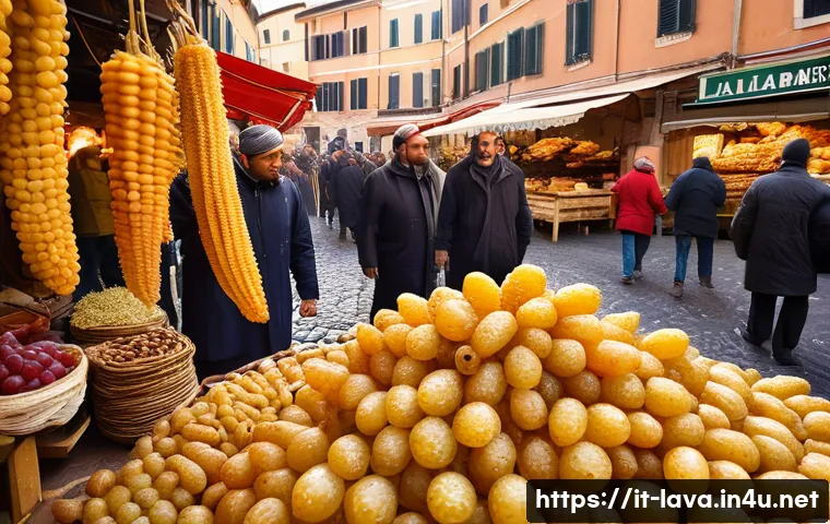 라바 시리즈의 다음 시즌 예측 - **Roman Market Mayhem:**
    "Generate a vibrant, animated 3D image in the 'Larva' cartoon style, de...