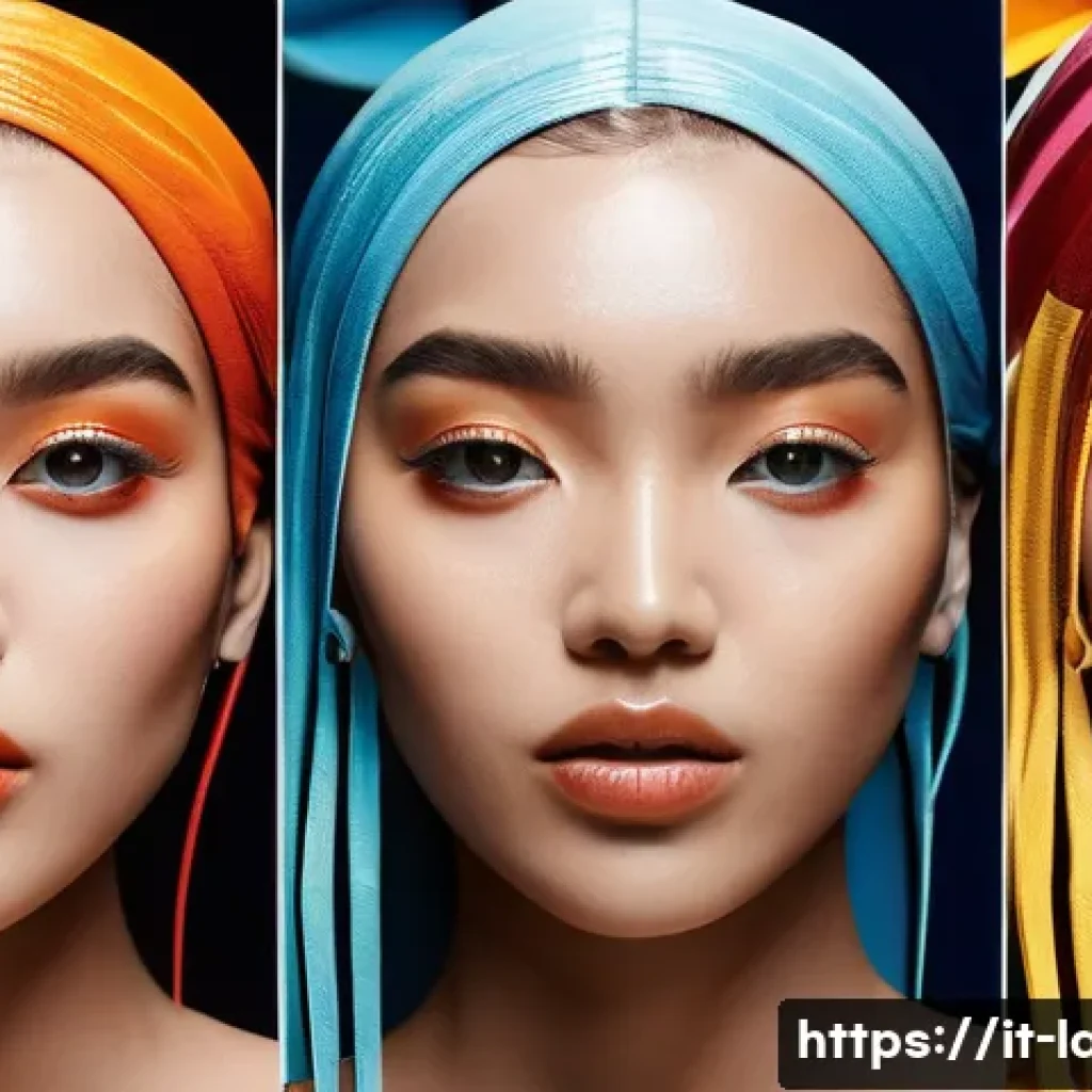 라바와 콜라보한 패션 브랜드 - Here are three detailed image generation prompts in English, inspired by the "Larva" fashion collabo...