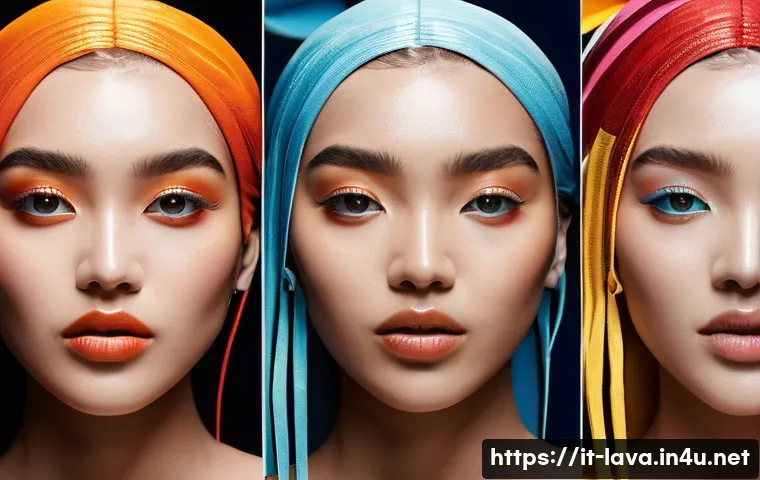 라바와 콜라보한 패션 브랜드 - Here are three detailed image generation prompts in English, inspired by the "Larva" fashion collabo...