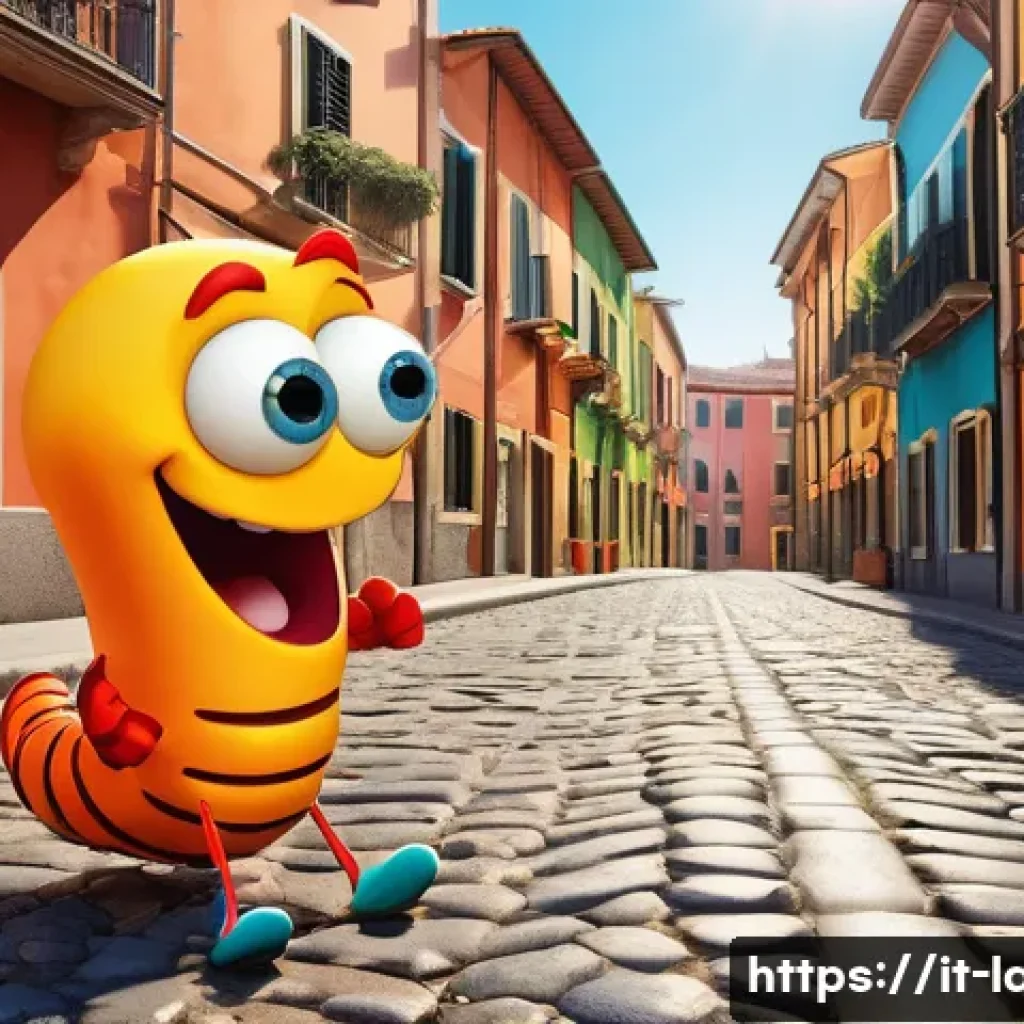 라바와 관련된 가장 인기 있는 밈 - A vibrant digital illustration of two cartoonish worm characters inspired by Larva, set in a typical...