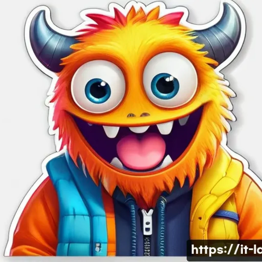 라바 관련 이모티콘과 스티커 소개 - A vibrant, animated sticker design featuring a cute, colorful cartoon monster expressing a range of ...