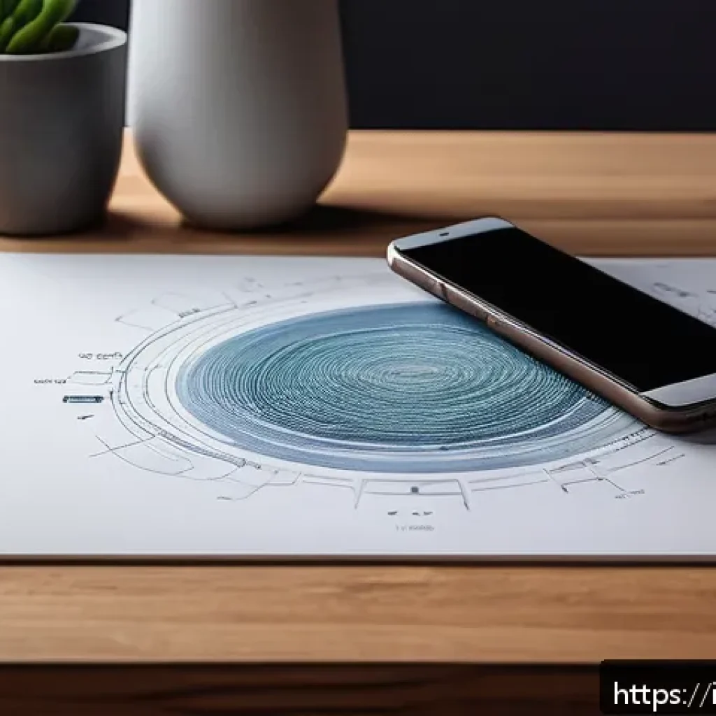 라바 굿즈 제작 비하인드 스토리 - A sleek, modern gadget design concept sketch on a wooden desk surrounded by sustainable materials sa...